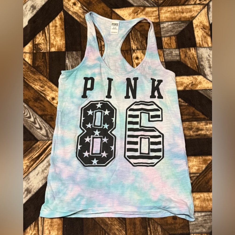 PINK Victoria's Secret Tie-Dye Tank Top